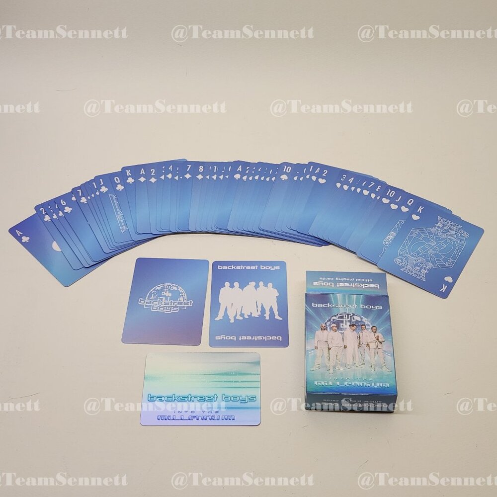Backstreet Boys Playing Cards // Into the Millennium Vegas Sphere Residency